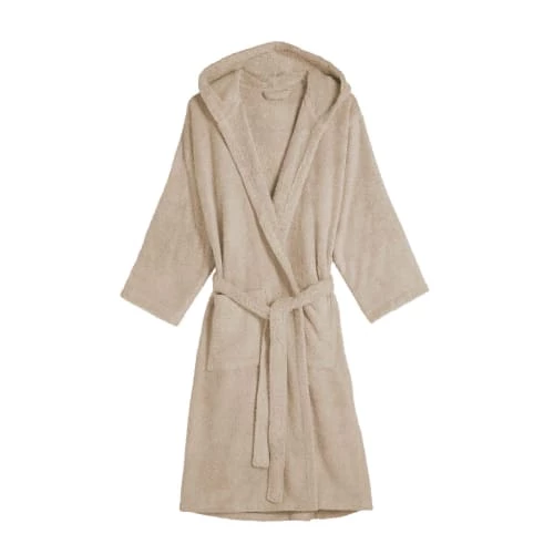 Blanc Cerise Peignoirs Et Chaussons De Bain Peignoir Capuche En Coton BIO XL Sable 3 Blanc Cerise Peignoirs Et Chaussons De Bain Peignoir Capuche En Coton BIO XL Sable