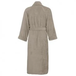 Sensei Maison Peignoirs Et Chaussons De Bain Peignoir Col Chale Coton/modal Mastic M -Gants de toilette Soldes peignoir col chale coton modal mastic m 1