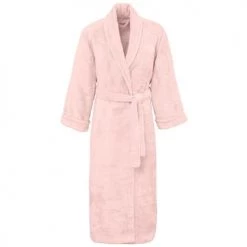 Sensei Maison Peignoirs Et Chaussons De Bain Peignoir Col Chale Coton/modal Poudre S