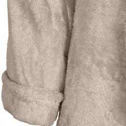 Sensei Maison Peignoirs Et Chaussons De Bain Peignoir Col Chale Coton/modal Sable XL -Gants de toilette Soldes peignoir col chale coton modal sable xl 4