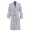 Sensei Maison Peignoirs Et Chaussons De Bain Peignoir Col Chale Double Face 450gr/m² Gris Perle M