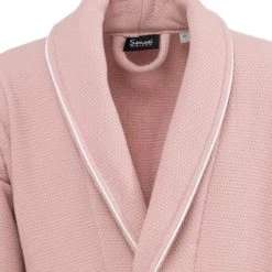 Sensei Maison Peignoirs Et Chaussons De Bain Peignoir Col Chale Double Face 450gr/m² Nude S -Gants de toilette Soldes peignoir col chale double face 450gr m2 nude s 2