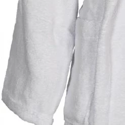 Sensei Maison Peignoirs Et Chaussons De Bain Peignoir Col Châle En Coton Bio Blanc L -Gants de toilette Soldes peignoir col chale en coton bio blanc l 4