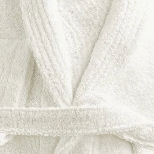 Linandelle Peignoirs Et Chaussons De Bain Peignoir Col Chale En Coton Ivoire M 5 Linandelle Peignoirs Et Chaussons De Bain Peignoir Col Chale En Coton Ivoire M – Image 3