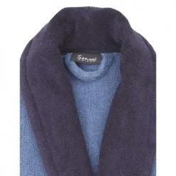 Sensei Maison Peignoirs Et Chaussons De Bain Peignoir Col Châle M -Gants de toilette Soldes peignoir col chale m 4