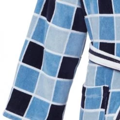 Sensei Maison Peignoirs Et Chaussons De Bain Peignoir Col Châle Velours 420gr/m² M -Gants de toilette Soldes peignoir col chale velours 420gr m2 m 11