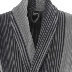 Sensei Maison Peignoirs Et Chaussons De Bain Peignoir Col Châle Velours 420gr/m² XL -Gants de toilette Soldes peignoir col chale velours 420gr m2 xl 10