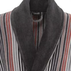 Sensei Maison Peignoirs Et Chaussons De Bain Peignoir Col Châle Velours 420gr/m² XL -Gants de toilette Soldes peignoir col chale velours 420gr m2 xl 2