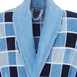 Sensei Maison Peignoirs Et Chaussons De Bain Peignoir Col Châle Velours 420gr/m² XL -Gants de toilette Soldes peignoir col chale velours 420gr m2 xl 6