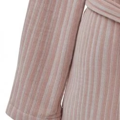 Sensei Maison Peignoirs Et Chaussons De Bain Peignoir Col Châle Velours Milong Nude XS -Gants de toilette Soldes peignoir col chale velours milong nude xs 3