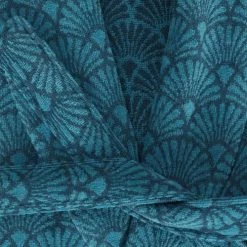 Sensei Maison Peignoirs Et Chaussons De Bain Peignoir Col Chale Velours Milong Petrol S -Gants de toilette Soldes peignoir col chale velours milong petrol s 3