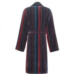 Sensei Maison Peignoirs Et Chaussons De Bain Peignoir Col Châle Velours S -Gants de toilette Soldes peignoir col chale velours s 1