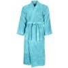 Sensei Maison Peignoirs Et Chaussons De Bain Peignoir Col Kimono Bleu Turquoise M -Gants de toilette Soldes peignoir col kimono bleu turquoise m