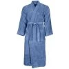 Sensei Maison Peignoirs Et Chaussons De Bain Peignoir Col Kimono Cobalt XL -Gants de toilette Soldes peignoir col kimono cobalt xl