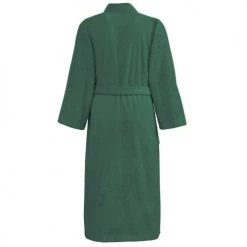 Sensei Maison Peignoirs Et Chaussons De Bain Peignoir Col Kimono Eucalyptus L -Gants de toilette Soldes peignoir col kimono eucalyptus l 1