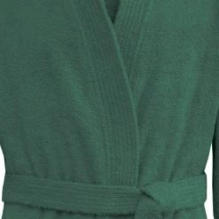 Sensei Maison Peignoirs Et Chaussons De Bain Peignoir Col Kimono Eucalyptus M -Gants de toilette Soldes peignoir col kimono eucalyptus m 2