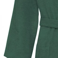 Sensei Maison Peignoirs Et Chaussons De Bain Peignoir Col Kimono Eucalyptus M -Gants de toilette Soldes peignoir col kimono eucalyptus m 3