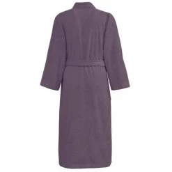 Sensei Maison Peignoirs Et Chaussons De Bain Peignoir Col Kimono Myrtille XL -Gants de toilette Soldes peignoir col kimono myrtille xl 3
