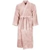 Sensei Maison Peignoirs Et Chaussons De Bain Peignoir Col Kimono Poudre S -Gants de toilette Soldes peignoir col kimono poudre s