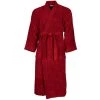 Sensei Maison Peignoirs Et Chaussons De Bain Peignoir Col Kimono Rubis XL -Gants de toilette Soldes peignoir col kimono rubis xl