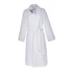 Anne De Solène Peignoirs Et Chaussons De Bain Peignoir Coton M Blanc
