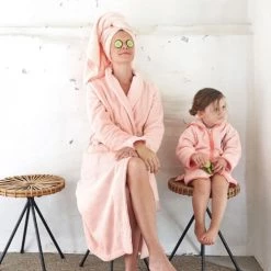 Olivier Desforges Peignoirs Et Chaussons De Bain Peignoir Coton Peigné Nuage S -Gants de toilette Soldes peignoir coton peigne nuage s 1