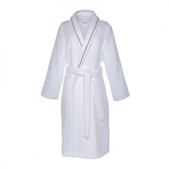 Anne De Solène Peignoirs Et Chaussons De Bain Peignoir Coton Xl Blanc