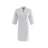 Sensei Maison Peignoirs Et Chaussons De Bain Peignoir Croisé Léger Milong En Coton Peigné Blanc L -Gants de toilette Soldes peignoir croise leger milong en coton peigne blanc l