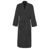 Sensei Maison Peignoirs Et Chaussons De Bain Peignoir De Bain Mixte 420gr/m² Anthracite L -Gants de toilette Soldes peignoir de bain mixte 420gr m2 anthracite l