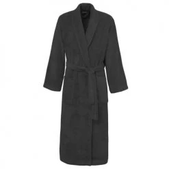 Sensei Maison Peignoirs Et Chaussons De Bain Peignoir De Bain Mixte 420gr/m² Anthracite S