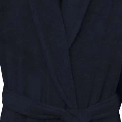 Sensei Maison Peignoirs Et Chaussons De Bain Peignoir De Bain Mixte 420gr/m² Bleu Nuit L -Gants de toilette Soldes peignoir de bain mixte 420gr m2 bleu nuit l 2