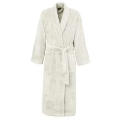 Sensei Maison Peignoirs Et Chaussons De Bain Peignoir De Bain Mixte 420gr/m² Anthracite M -Gants de toilette Soldes peignoir de bain mixte 420gr m2 ecru m 8