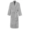 Sensei Maison Peignoirs Et Chaussons De Bain Peignoir De Bain Mixte 420gr/m² Gris Perle M -Gants de toilette Soldes peignoir de bain mixte 420gr m2 gris perle m