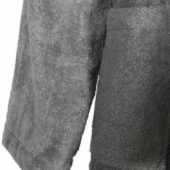 Sensei Maison Peignoirs Et Chaussons De Bain Peignoir De Bain Mixte 420gr/m² Gris Perle S -Gants de toilette Soldes peignoir de bain mixte 420gr m2 gris perle s 4