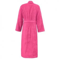 Sensei Maison Peignoirs Et Chaussons De Bain Peignoir De Bain Mixte 420gr/m² Rose Indien S -Gants de toilette Soldes peignoir de bain mixte 420gr m2 rose indien s 1
