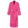 Sensei Maison Peignoirs Et Chaussons De Bain Peignoir De Bain Mixte 420gr/m² Rose Indien S -Gants de toilette Soldes peignoir de bain mixte 420gr m2 rose indien s