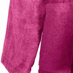Sensei Maison Peignoirs Et Chaussons De Bain Peignoir De Bain Mixte 420gr/m² Rose Indien S -Gants de toilette Soldes peignoir de bain mixte 420gr m2 rose indien s 4