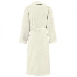 Sensei Maison Peignoirs Et Chaussons De Bain Peignoir De Bain Mixte Col Châle Ecru XL -Gants de toilette Soldes peignoir de bain mixte col chale ecru xl 1