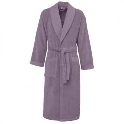 Sensei Maison Peignoirs Et Chaussons De Bain Peignoir De Bain Mixte Col Châle Mûre S