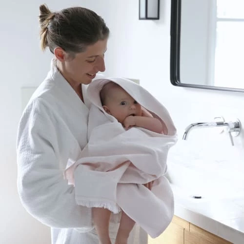 Le Jacquard Français Peignoirs Et Chaussons De Bain Peignoir En Coton Blanc S 4 Le Jacquard Français Peignoirs Et Chaussons De Bain Peignoir En Coton Blanc S – Image 2