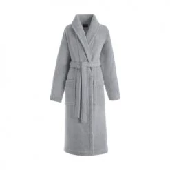 Le Jacquard Français Peignoirs Et Chaussons De Bain Peignoir En Coton Galet S