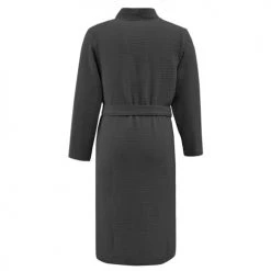 Sensei Maison Peignoirs Et Chaussons De Bain Peignoir En Gaze De Coton Carbone S/M -Gants de toilette Soldes peignoir en gaze de coton carbone s m 1