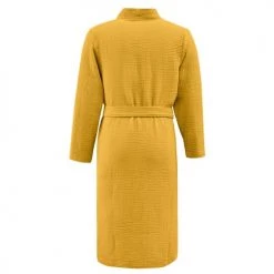 Sensei Maison Peignoirs Et Chaussons De Bain Peignoir En Gaze De Coton Miel L/XL -Gants de toilette Soldes peignoir en gaze de coton miel l xl 1