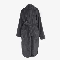 Vent Du Sud Peignoirs Et Chaussons De Bain Peignoir En Polyester Anthracite M Cm 9 Vent Du Sud Peignoirs Et Chaussons De Bain Peignoir En Polyester Anthracite M Cm -Gants de toilette Soldes peignoir en polyester anthracite m cm 2