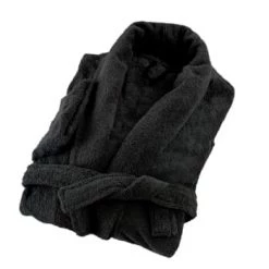 Linandelle Peignoirs Et Chaussons De Bain Peignoir éponge Col Chale En Coton Noir 5xl 12 Linandelle Peignoirs Et Chaussons De Bain Peignoir éponge Col Chale En Coton Noir 5xl -Gants de toilette Soldes peignoir eponge col chale en coton noir 5xl 4