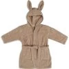 Jollein Peignoirs Et Chaussons De Bain Peignoir Lapin Biscuit (1-2 Ans) -Gants de toilette Soldes peignoir lapin biscuit 1 2 ans