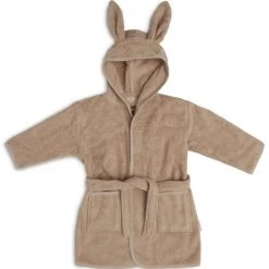 Jollein Peignoirs Et Chaussons De Bain Peignoir Lapin Biscuit (1-2 Ans)