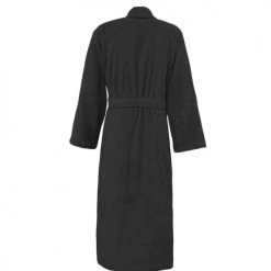 Sensei Maison Peignoirs Et Chaussons De Bain Peignoir Mixte Col Châle 400 G/m² Carbone S -Gants de toilette Soldes peignoir mixte col chale 400 g m2 carbone s 1