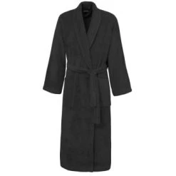 Sensei Maison Peignoirs Et Chaussons De Bain Peignoir Mixte Col Châle 400 G/m² Blanc XL -Gants de toilette Soldes peignoir mixte col chale 400 g m2 carbone xl