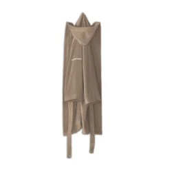 Naf Naf Peignoirs Et Chaussons De Bain Peignoir Mixte - Coton 380 G/m2 Mauve M-L -Gants de toilette Soldes peignoir mixte coton 380 g m2 vison m l 9